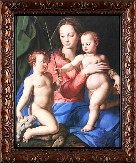 Мадонна с младенцем и маленьким св. Иоанном Крестителем