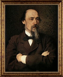 Портрет поэта Н.А. Некрасова