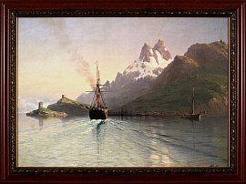 Боде на Лофотенских островах в Норвегии.1893
