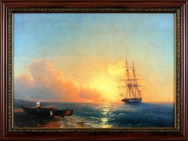 Рыбаки на берегу моря