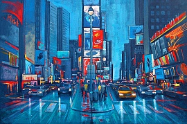 Times Square Blue